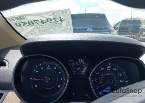 2012 Hyundai Elantra Gls из США, поврежденный, VIN 5NPDH4AE3CH145763